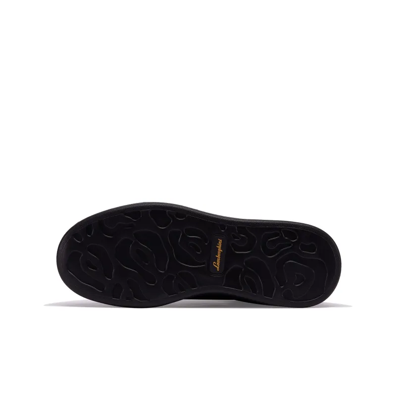 Lamborghini Low-Top Skateboard Shoes Unisex Black-5