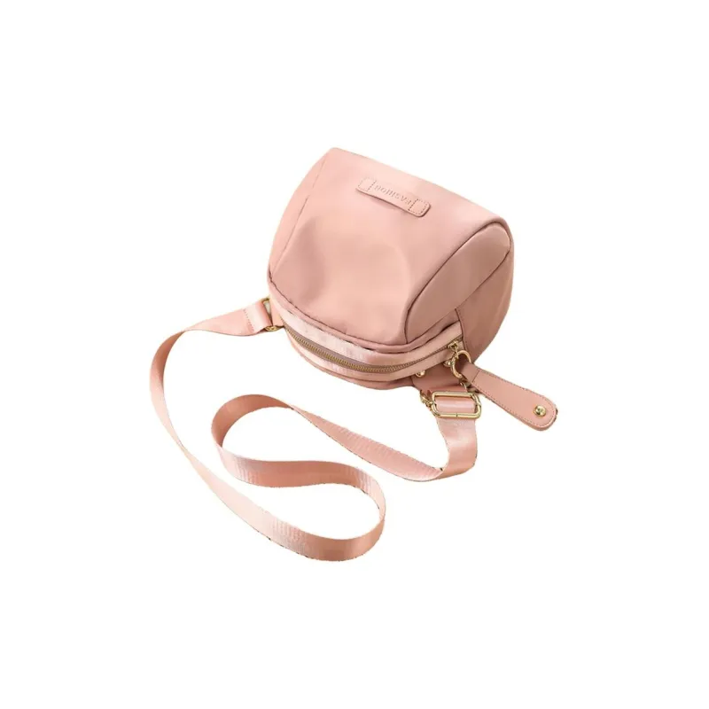 TOUCH MISS Oxford Crossbody Bag Shoulder Bag Small Size Women's Cherry Blossom Pink-2