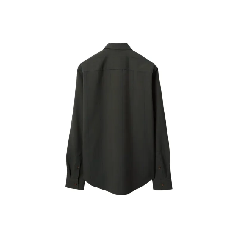 Burberry Striped Wool Shirt-1