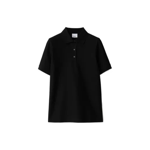 Burberry Polo Shirts Women's Black