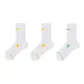 3 Pack (White Yellow *2+White Green *1)