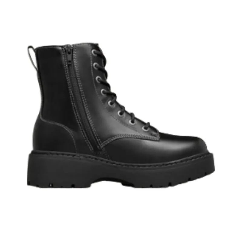 Skechers Knee High Martin Boot Women's Black-1