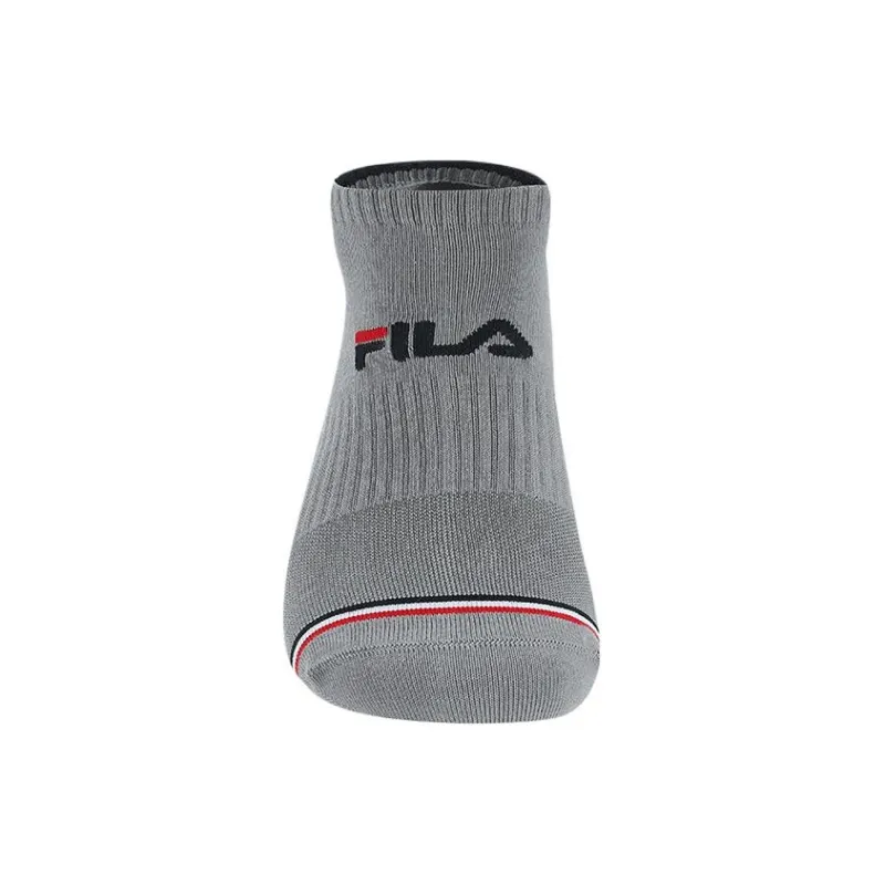 FILA Ankle Socks Men's 1 Pack Light Gray-1