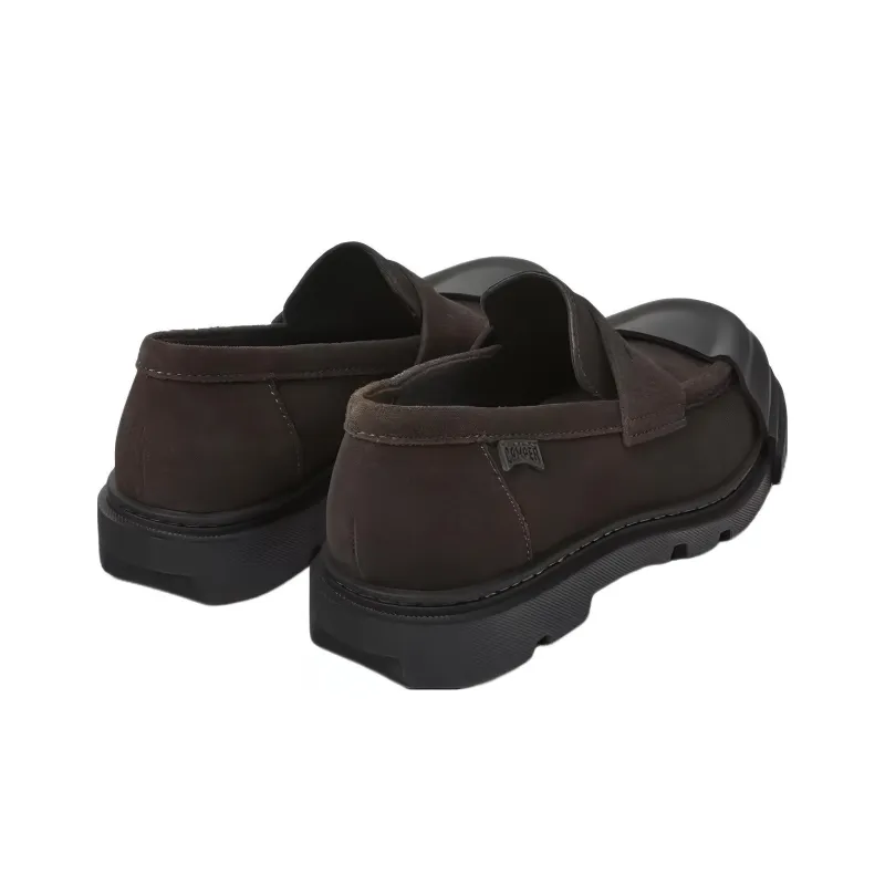 CAMPER Junction Removable-toecap Suede Loafers-1