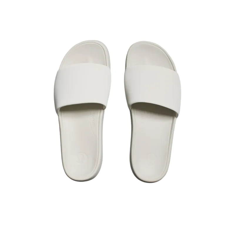 Lululemon Restfeel Slide Slip Resistant Slide Slippers Men's Beige-3