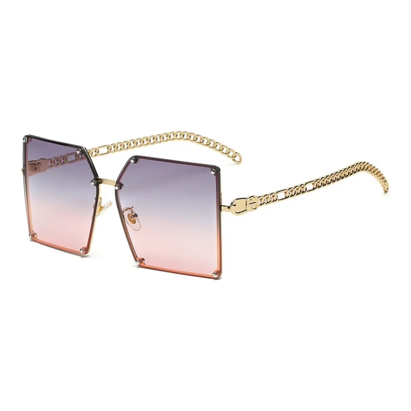 SOMAN Rectangular Sunglasses Unisex-3