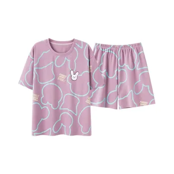 The Story Of The Flower Season Loungewear Women's Purple