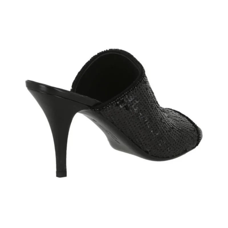 FERRAGAMO Slide Slippers Women's Black-4