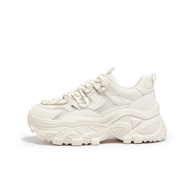 CAMEL Cushioning Anti-Slip And Wear-Resistant Low-Top Chunky Sneakers Women's-6