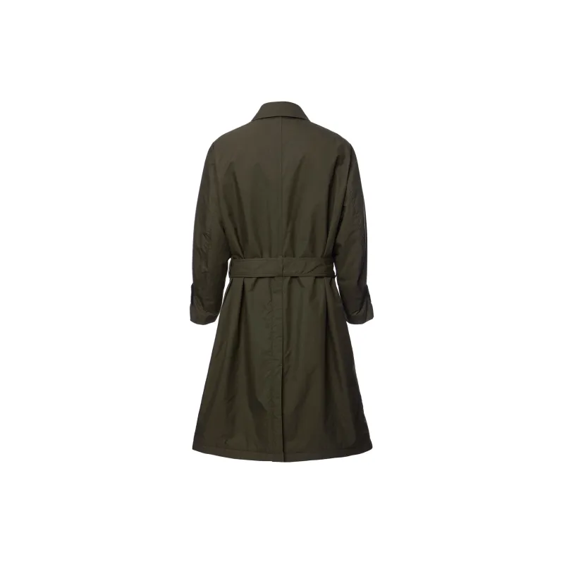 UNIQLO FW23 U Series Trench Coat Unisex Dark Olive-1