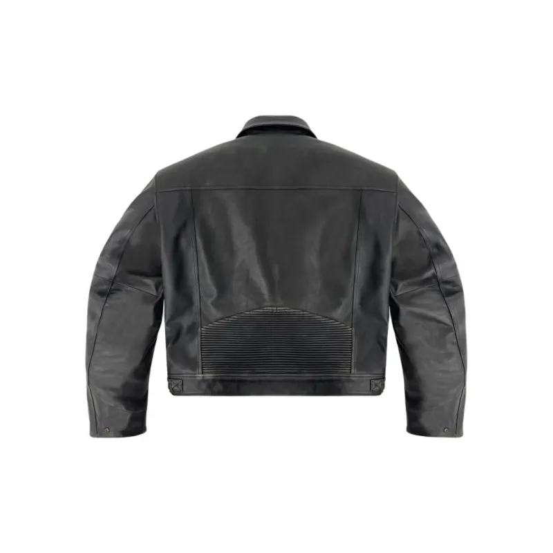 GRAILZ PROJECT GR Leather Jacket Men's Black-1