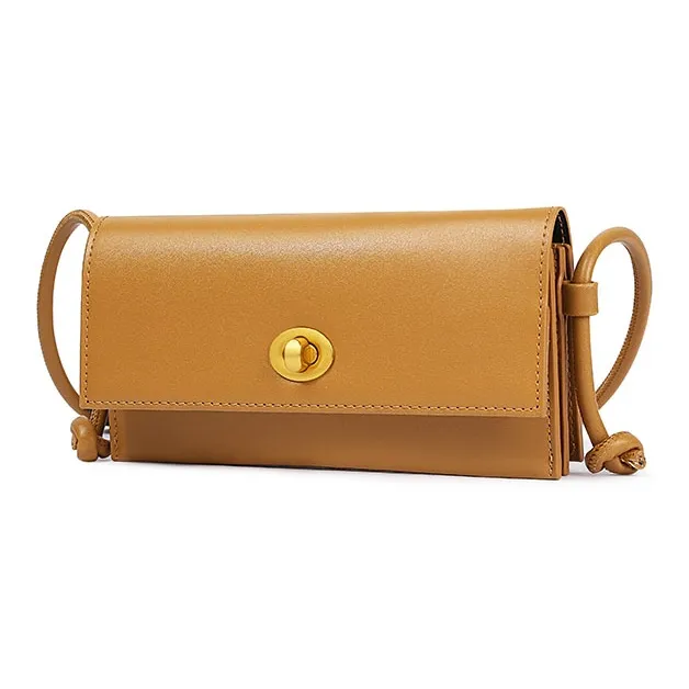 TUCANO PU Crossbody Bag, Shoulder Bag Trumpets Women's Black/Caramel Brown-2