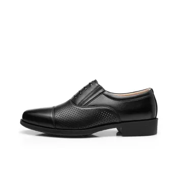 Strongman 3515 Three Head Leather Shoes For Men, Summer Formal Wear Sandal Derby Shoes