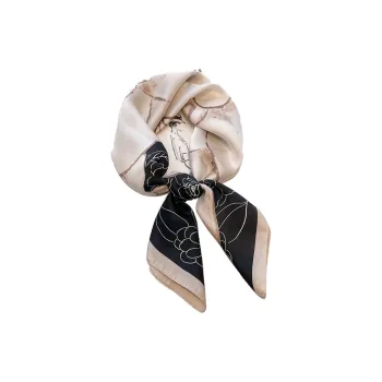 VINEY Silk Scarves Women's