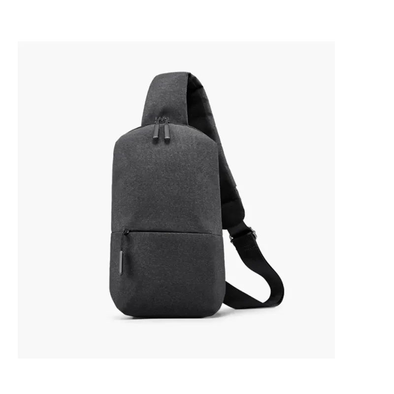 DOSRFINI Polyester Sling Bag Regular Men's Gray-1