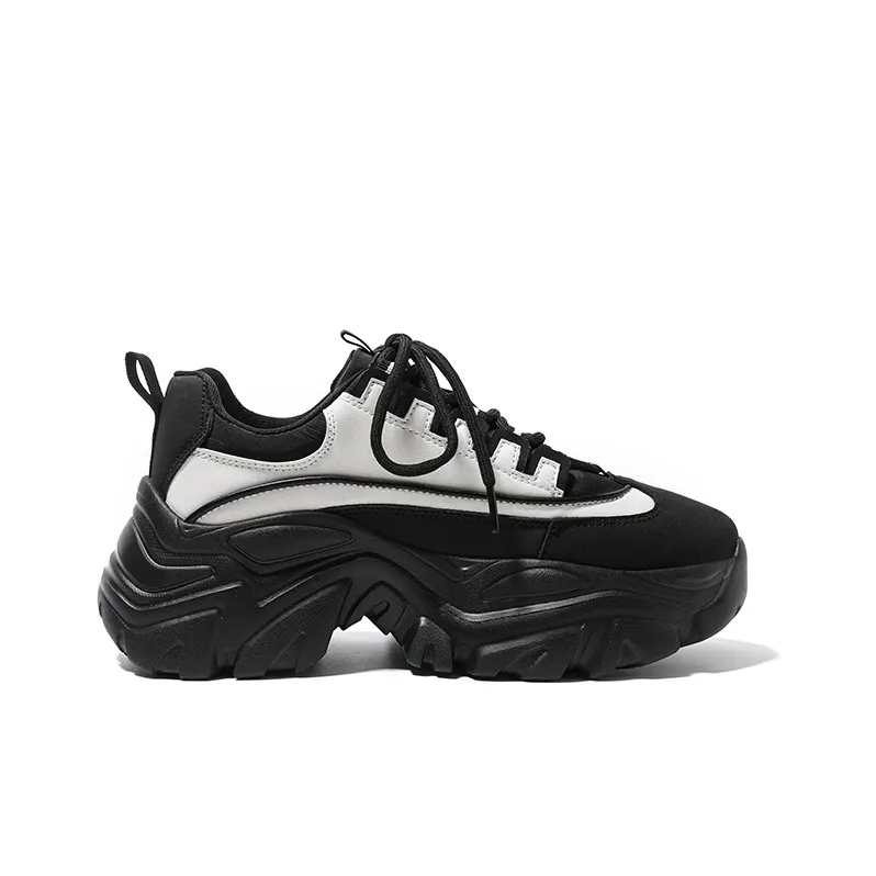 ZHR Anti-Slip Wear-Resistant Low-Top Chunky Sneakers Women's-13