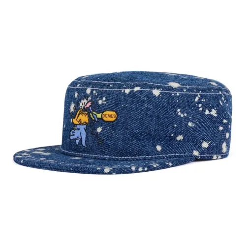 Dickies Cotton Baseball Caps Unisex Blue