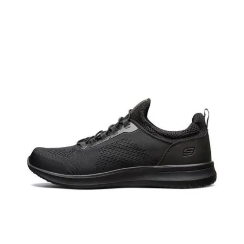 Skechers Delson 1.0 Casual Shoes Men Low-Top Black