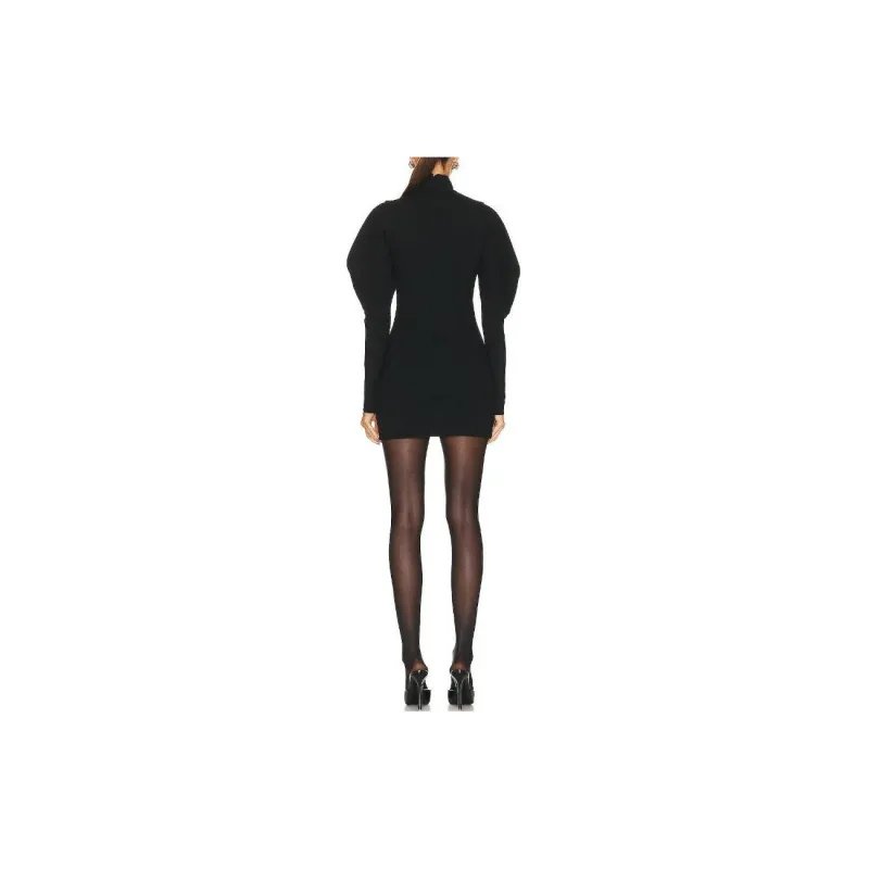 AREA Long-Sleeved Dresses Women's Black-1