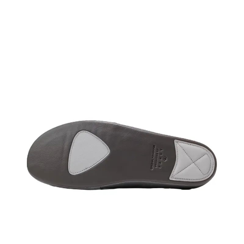 PANSY Slide Slippers Men Steady Gray/Dark Purple/Elegant Brown-1