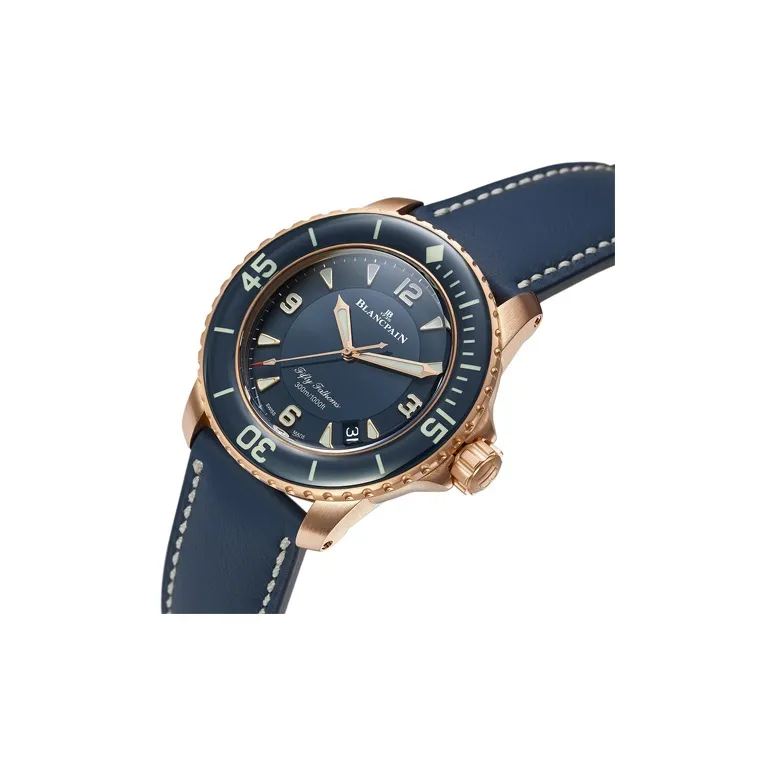 BLANCPAIN FIFTY FATHOMS Automatic Mechanical Movement Men's Watches Watch 45mm Blue Dial-1