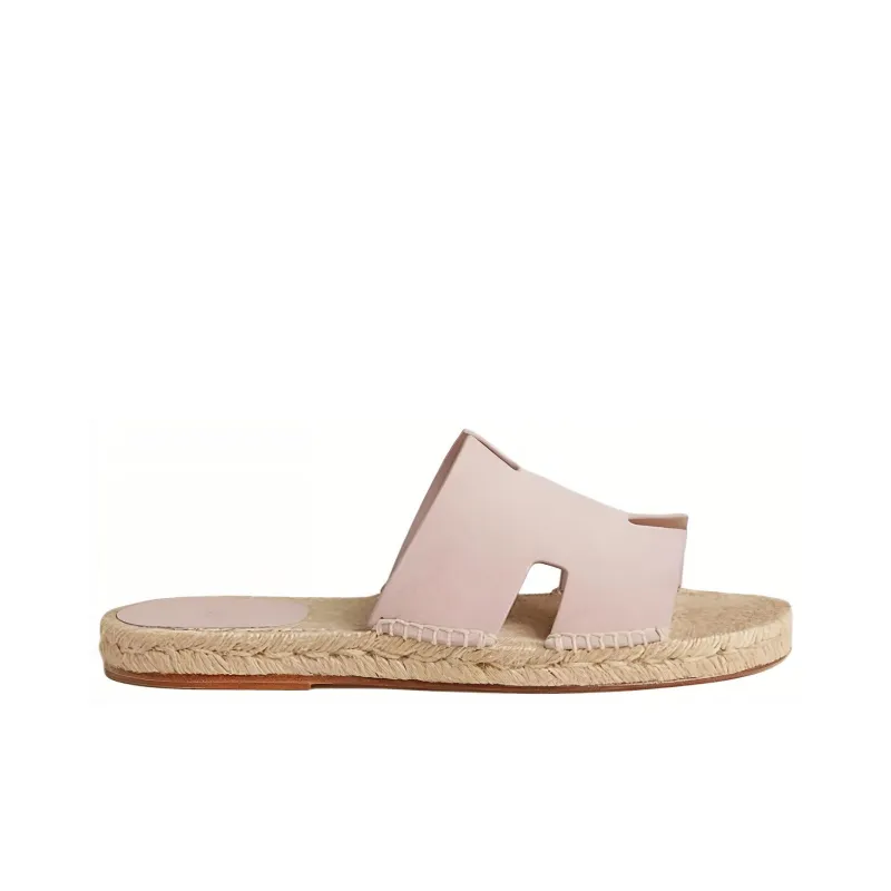 HERMES Antigua Slide Slippers Women's Pink-1