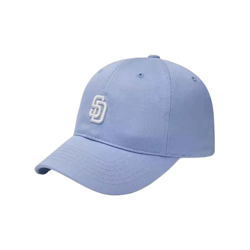 MLB Cotton Baseball Caps Unisex Sky Blue-0