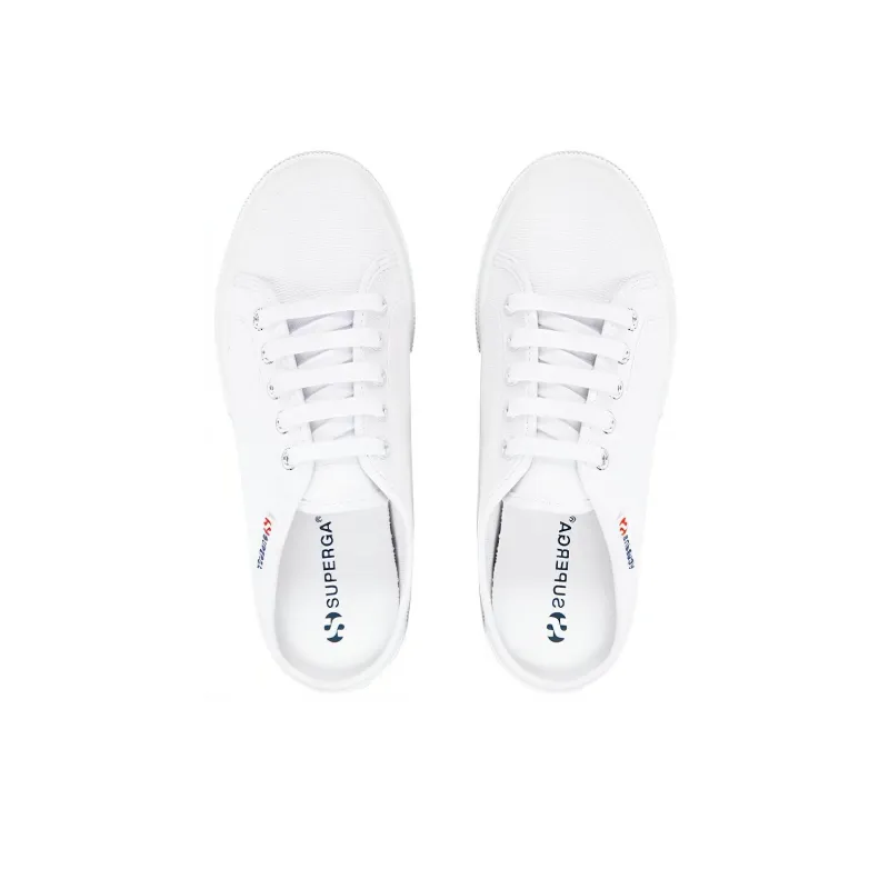 SUPERGA Wear resistant And Lightweight Low Top Canvas Shoes Women's White-2