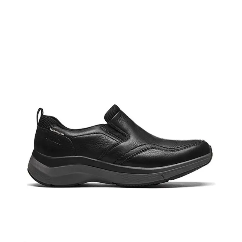 Clarks Casual Leather Shoes Men's Black-1