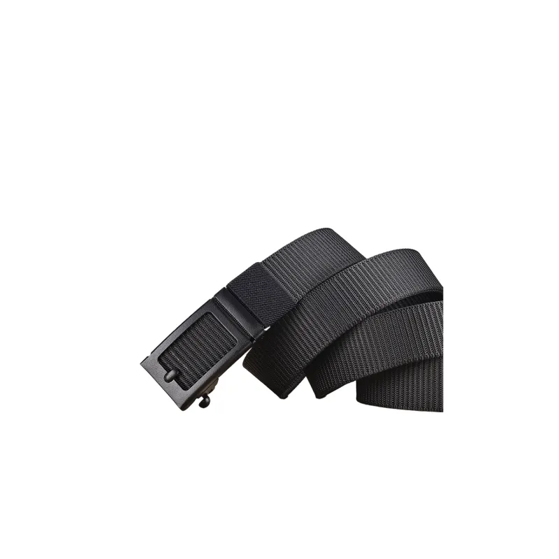 JW Metal Automatic Buckle Outdoor Breathable Casual Versatile Commute Canvas Belt Unisex-2