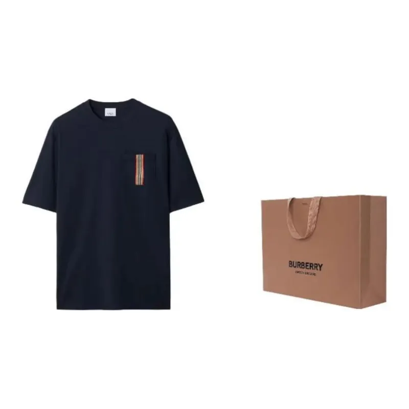 Burberry SS24 T-Shirt Men's Navy-2