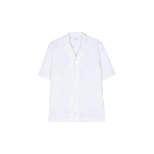 Tagliatore Hawaii Broderie-anglaise Shirt