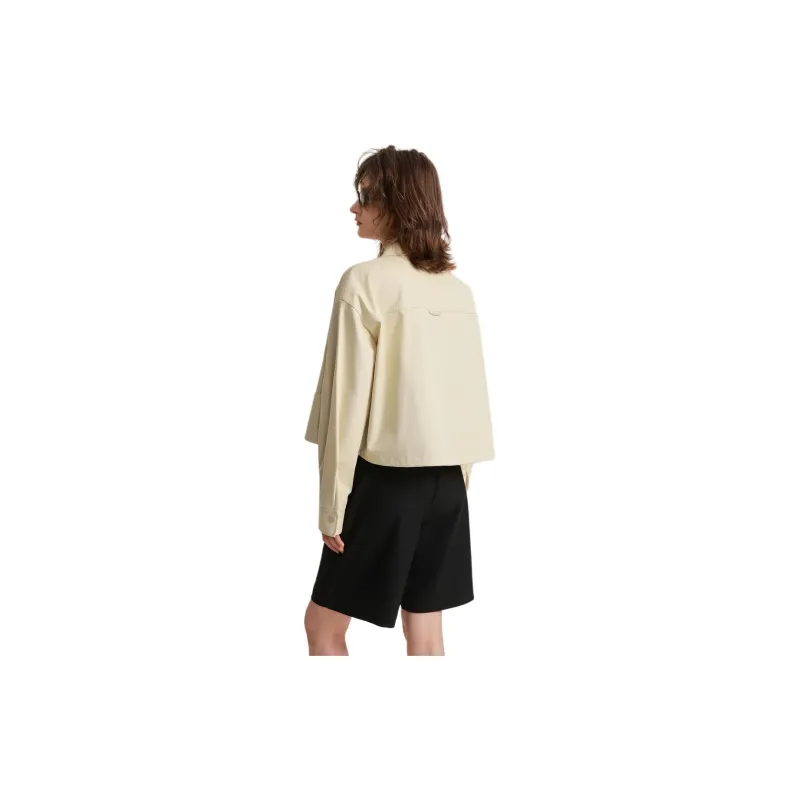 ELLE Jackets & Coats Women's Khaki Green-1