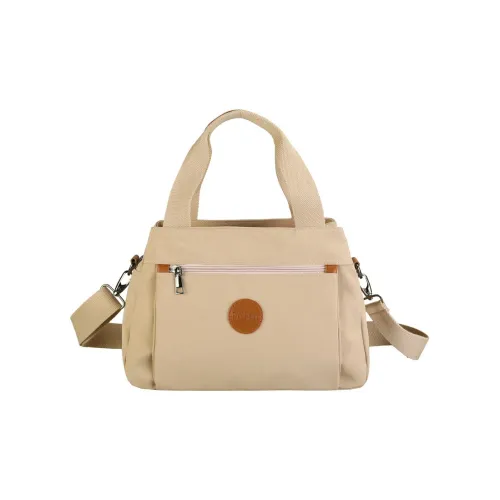 ALOENEY Nylon Fabric Portable Crossbody Bag, Shoulder Bag Women's Khaki/Black/Pink/Green/Gray