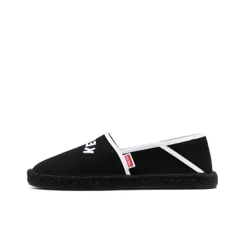 KENZO Logo embroidered Slip on Espadrilles