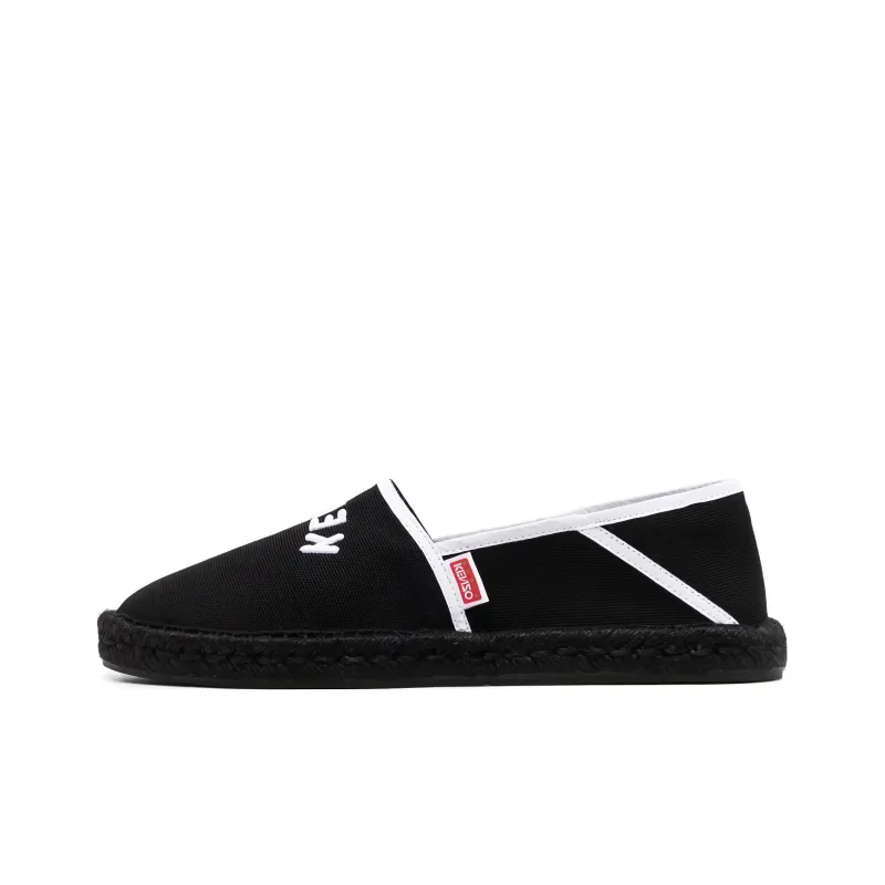 KENZO Logo-embroidered Slip-on Espadrilles-0