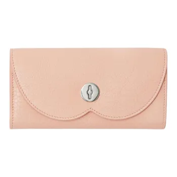 Burberry Grained Calfskin Wallet Women's Blush