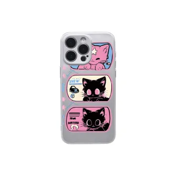 Victory Charge Silicone Material Little Kitten Phone Cases For Apple/iPhone15PRO/14PLUS/12PROMAX/13//11 Trendy And Cool