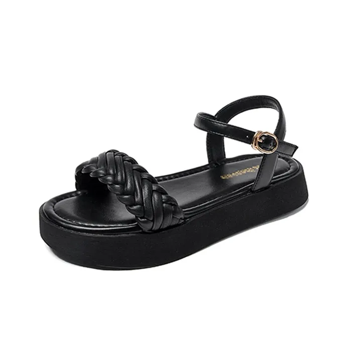 Guci Tianlun GuQiheAven One Strap Sandals 3cm Women's-1