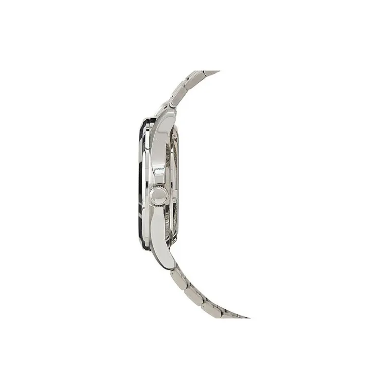 SEIKO Series 5 Automatic Mechanical Movement Stainless Steel Strap Watch Men's Watches Black Dial SNKM87J1-2