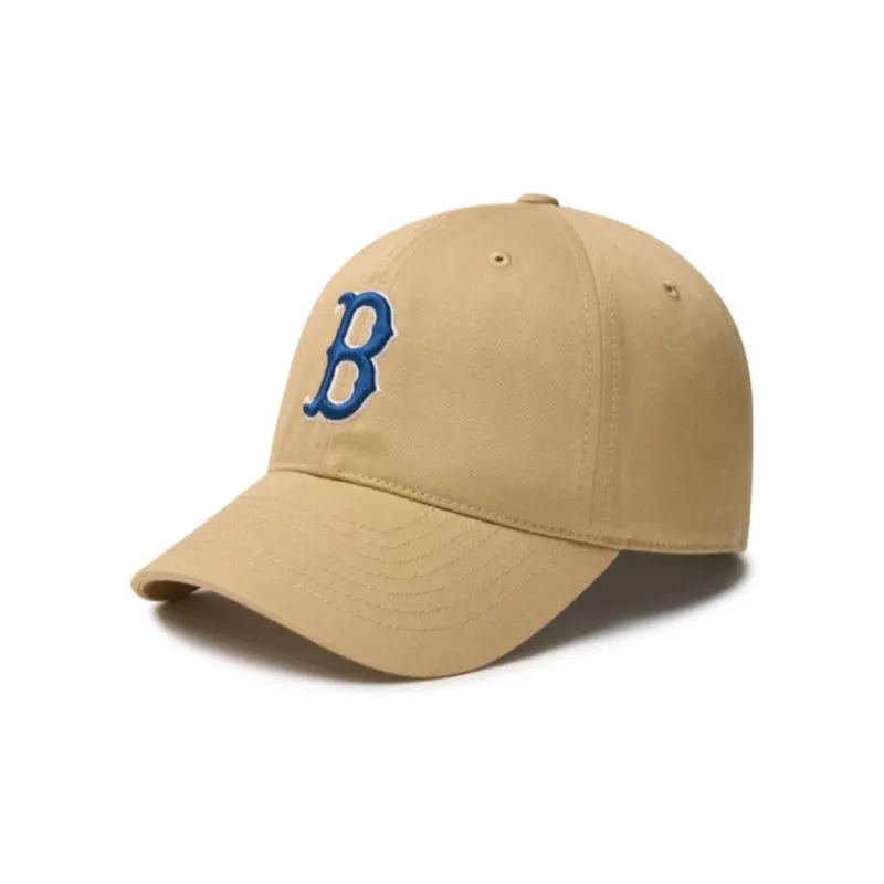 MLB Cotton Polyester Baseball Caps Unisex Khaki-0