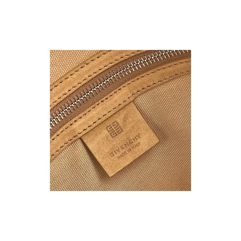 GIVENCHY Voyou Suede Handbag, Shoulder Bag Women's Brown-4