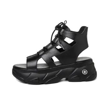 Guci Tianlun GuQiheAven Roman Sandals Platform Women's