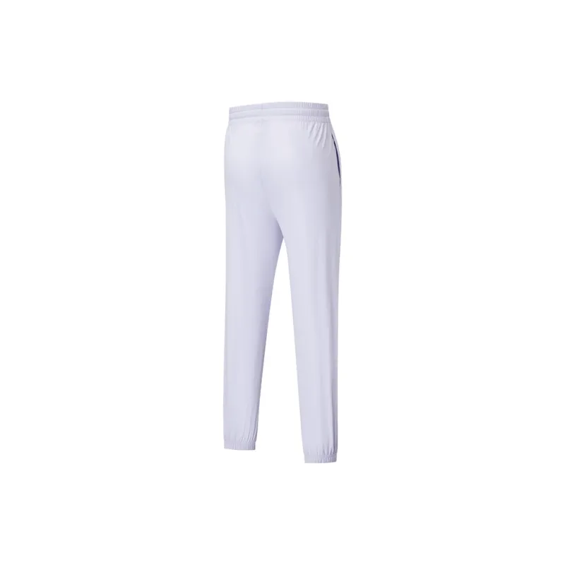 XTEP Knitted Sports Pants Women's Sheer Purple-1