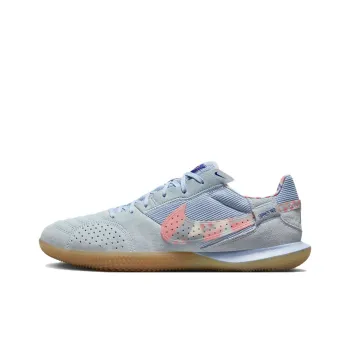 Nike Streetgato IC/IN Cushioning Anti Slip And Wear Resistant Soccer Shoes Men's Blue Pink