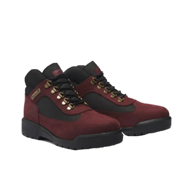 Timberland Field Boot Mid Lace Up Waterproof Dark Port-2