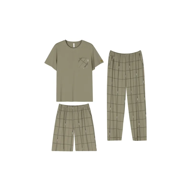 WOLFSFUL Men Pajama Sets-3