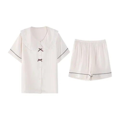 Kerener Pajama Set Women's White