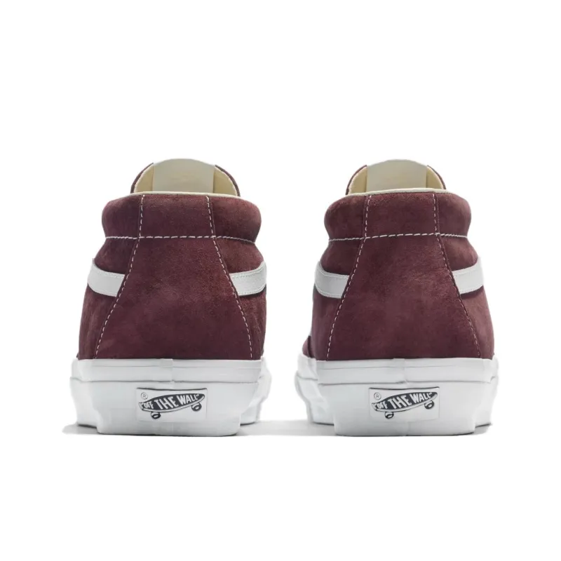 Sk8 Premium Vans Mid 83 'Port Royale Burgundy'-3