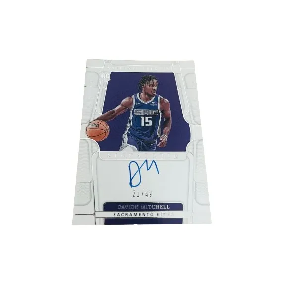 PANINI 21 22 King Davion Mitchell Basketball Card Product Access Sports Cards-10